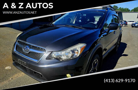 2014 Subaru XV Crosstrek for sale at A & Z AUTOS in Westfield MA