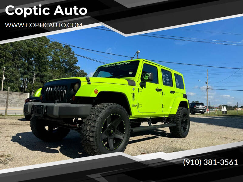 2013 Jeep Wrangler Unlimited for sale at Coptic Auto in Wilson NC