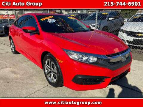 2016 Honda Civic for sale at Better Buy Here Pay Here in Philadelphia PA