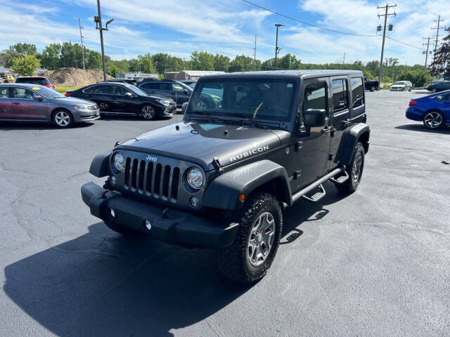 2017 Jeep Wrangler Unlimited for sale at Wyrick Auto Sales & Leasing Inc in Holland, MI