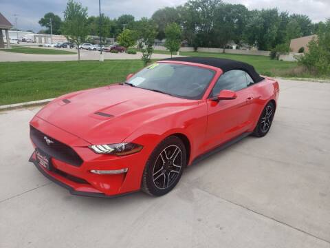 2018 Ford Mustang for sale at LEROY'S AUTO SALES & SVC in Fort Dodge IA