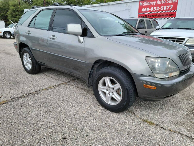 2000 Lexus RX 300 for sale at McKinney Auto Sales in Mckinney TX