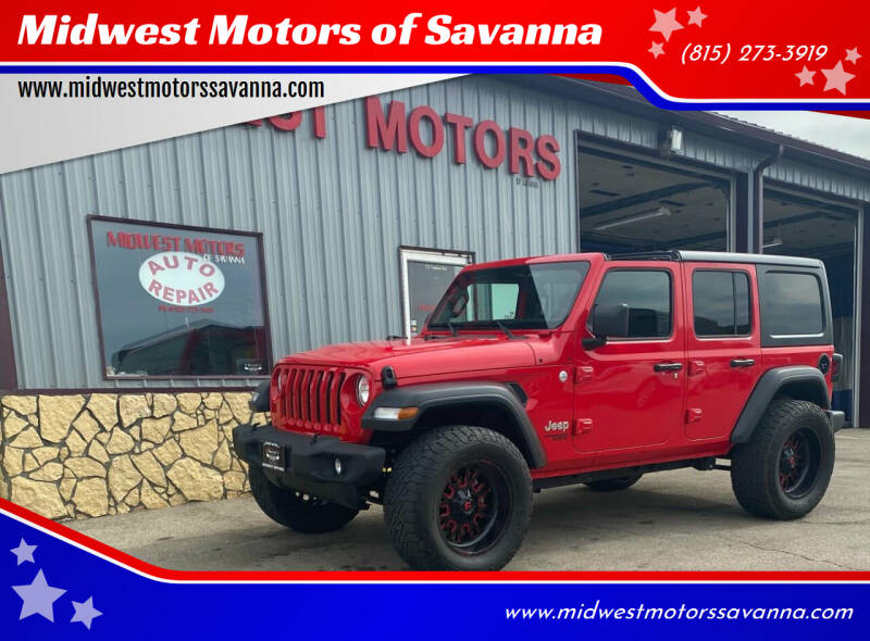 2018 Jeep Wrangler Unlimited for sale at Midwest Motors of Savanna in Savanna IL