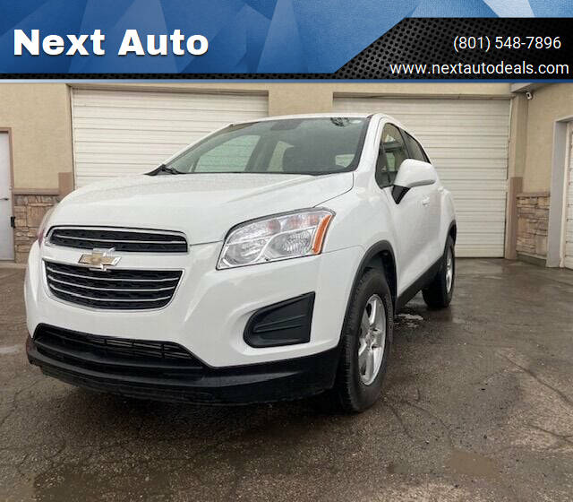 2016 Chevrolet Trax for sale at Next Auto in Salt Lake City UT