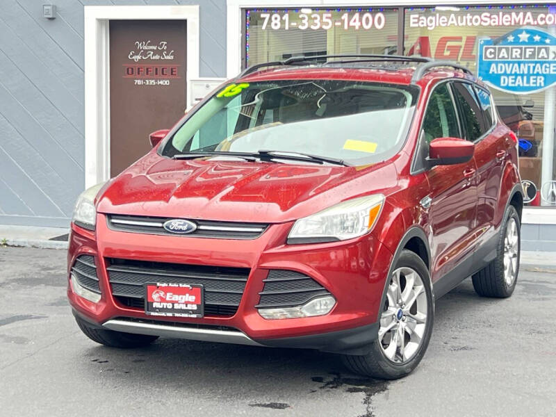 Used 2014 Ford Escape SE with VIN 1FMCU9G92EUA00216 for sale in Holbrook, MA