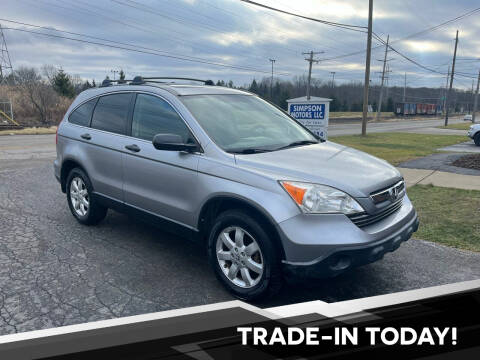 2007 Honda CR-V for sale at SIMPSON MOTORS in Youngstown OH