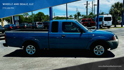 2002 Nissan Frontier for sale at WHEELZ AND DEALZ, LLC in Fort Pierce FL