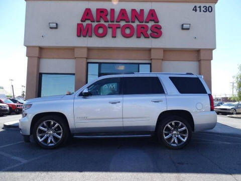 2015 Chevrolet Tahoe for sale at Ariana Motors in Las Vegas NV