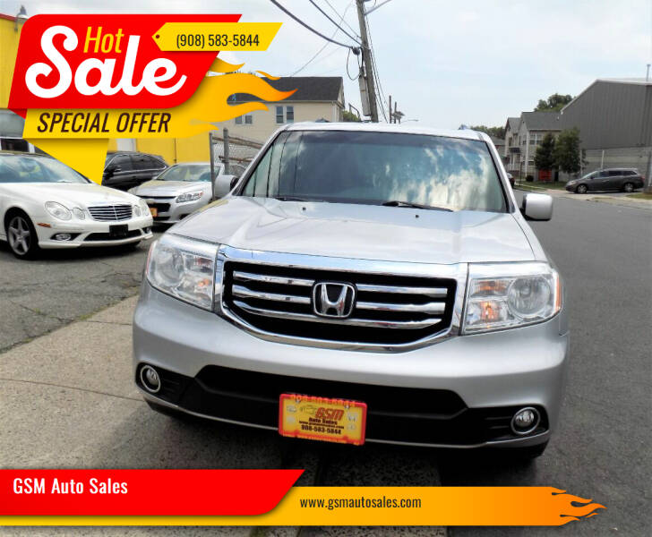 2012 Honda Pilot for sale at GSM Auto Sales in Linden NJ