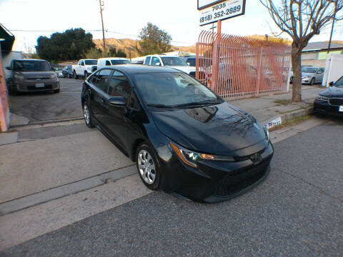 2020 Toyota Corolla for sale at ARAX AUTO SALES in Tujunga CA