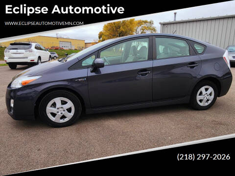 2010 Toyota Prius for sale at Eclipse Automotive in Brainerd MN