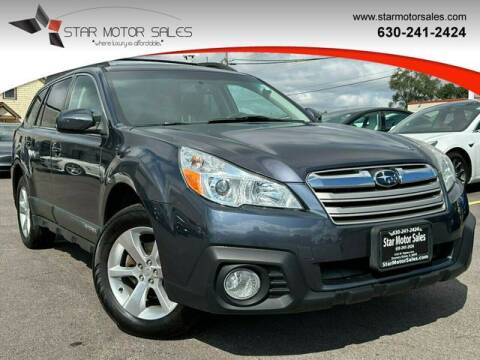 2014 Subaru Outback for sale at Star Motor Sales in Downers Grove IL