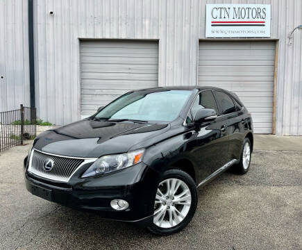 2011 Lexus RX 450h for sale at CTN MOTORS in Houston TX