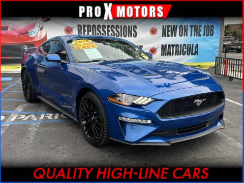 2018 Ford Mustang for sale at Pro X Motors in South Gate CA