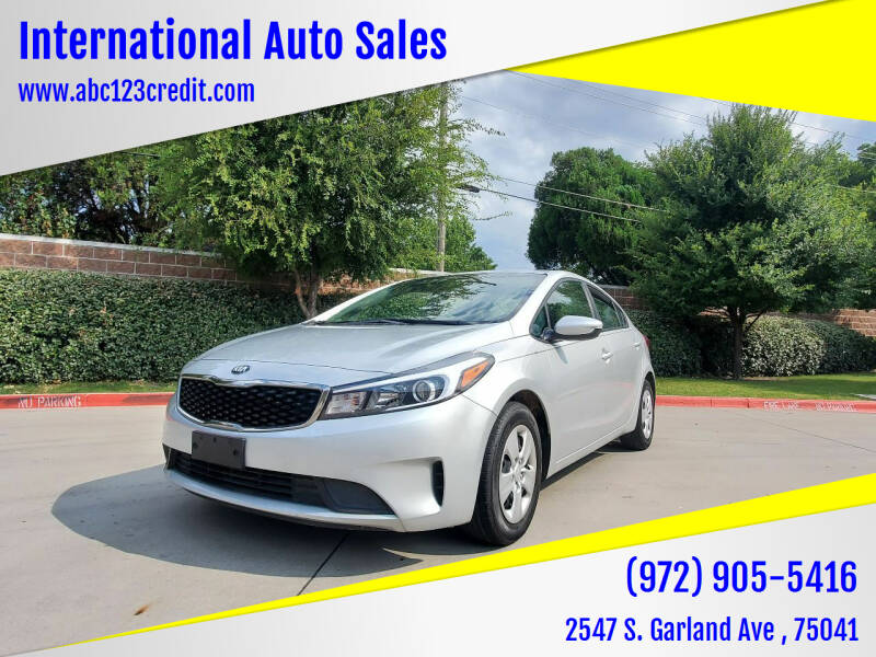 2017 Kia Forte for sale at International Auto Sales in Garland TX