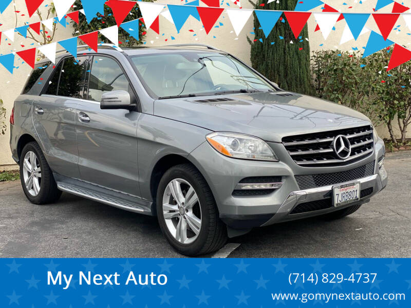 2015 Mercedes-Benz M-Class for sale at My Next Auto in Anaheim CA