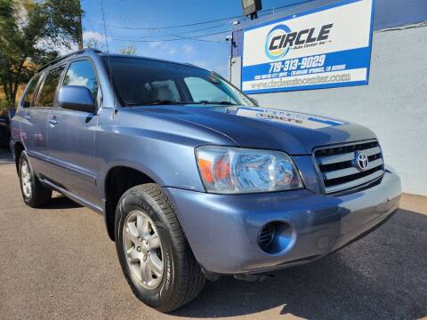 2004 Toyota Highlander for sale at Circle Auto Center Inc. in Colorado Springs CO