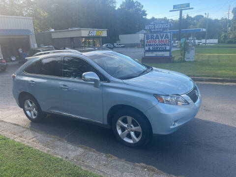 2012 Lexus RX 350 for sale at BRAVA AUTO BROKERS LLC in Clarkston GA