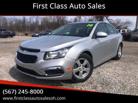 2016 Chevrolet Cruze Limited for sale at First Class Auto Sales MI in Erie MI
