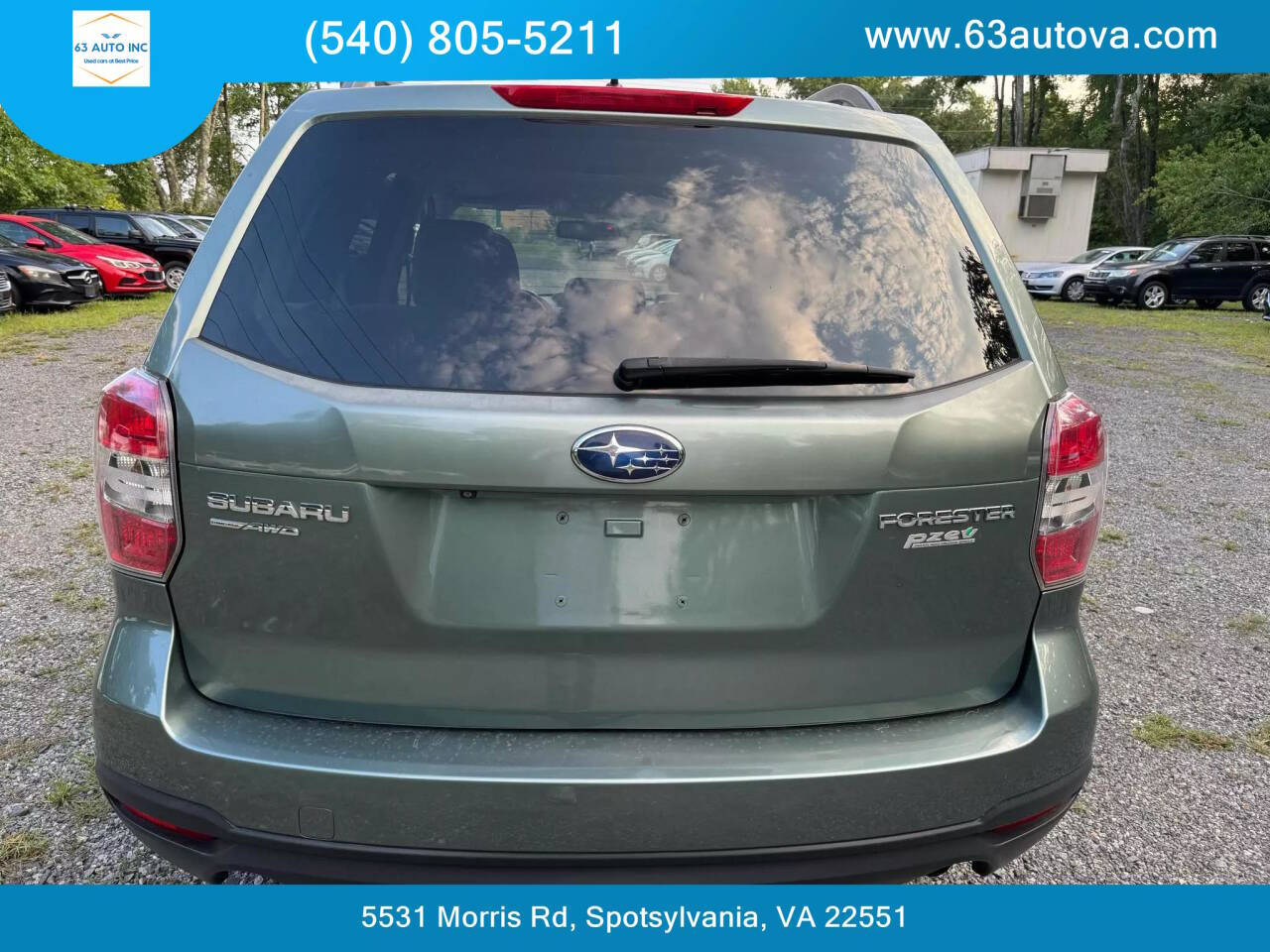 2015 Subaru Forester for sale at 63 Auto Inc in Spotsylvania, VA