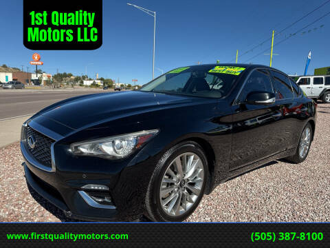 2021 Infiniti Q50 for sale at 1st Quality Motors LLC in Gallup NM