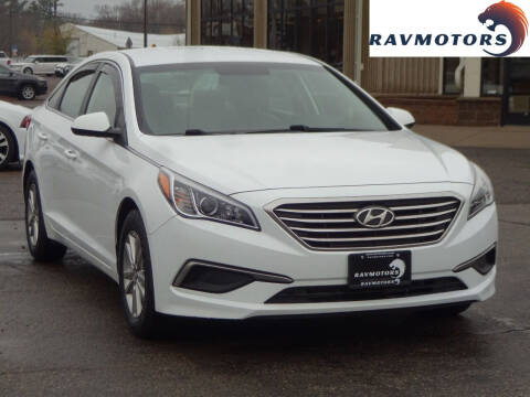 2016 Hyundai Sonata for sale at RAVMOTORS - CRYSTAL in Crystal MN