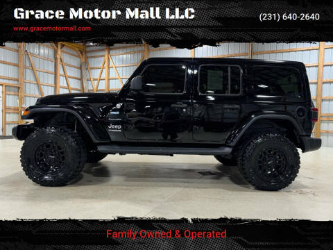 2018 Jeep Wrangler Unlimited for sale at Grace Motor Mall LLC in Traverse City MI