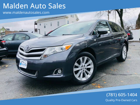 2013 Toyota Venza for sale at Malden Auto Sales in Malden MA