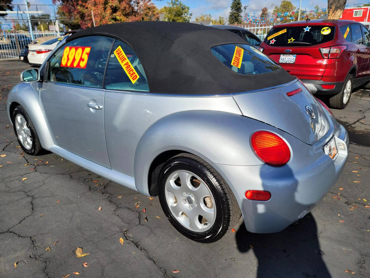 2003 Volkswagen New Beetle Convertible for sale at Victory Motors Inc in Modesto, CA