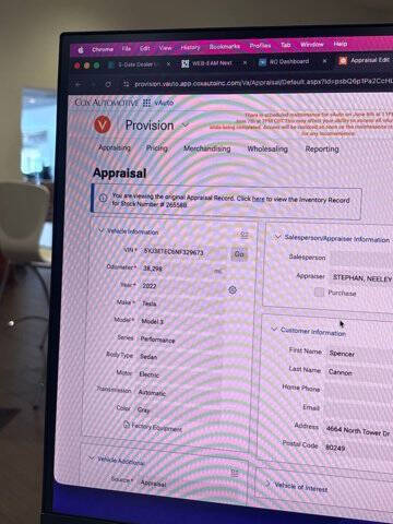 2022 Tesla Model 3 Performance