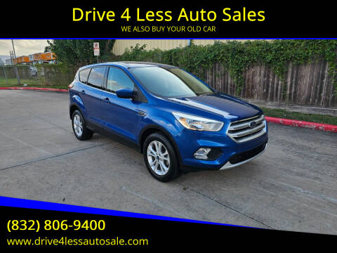 2019 Ford Escape for sale at Drive 4 Less Auto Sales in Houston TX