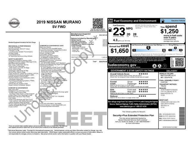 2019 Nissan Murano SV