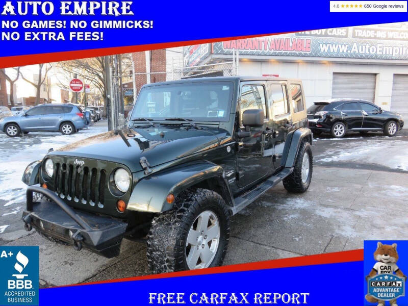 2010 Jeep Wrangler Unlimited for sale at Auto Empire in Brooklyn NY