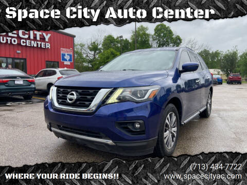 2018 Nissan Pathfinder for sale at Space City Auto Center in Houston TX