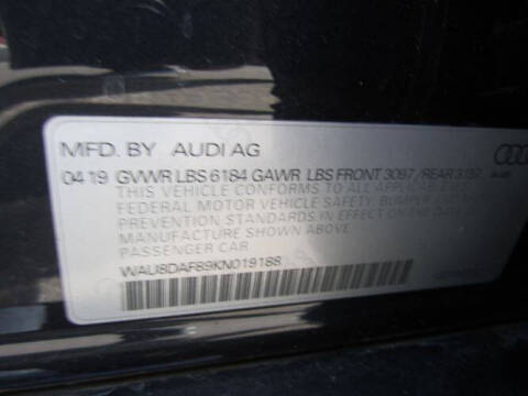 2019 Audi A8 L quattro 55 TFSI