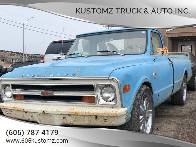1968 Chevrolet C/K 10 Series for sale at Kustomz Truck & Auto Inc. in Rapid City SD