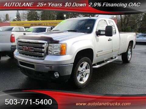 2013 GMC Sierra 2500HD for sale at Auto Lane in Portland OR