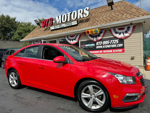 2015 Chevrolet Cruze for sale at 973 MOTORS in Paterson NJ