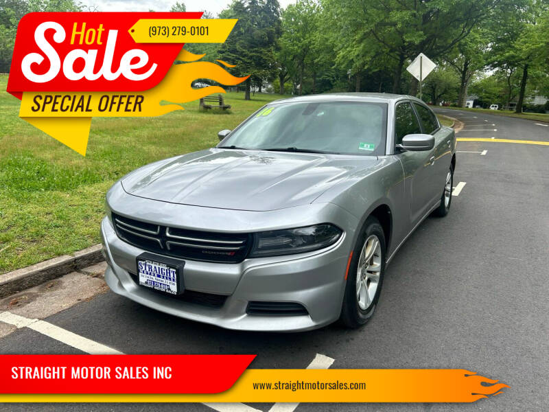 2016 Dodge Charger for sale at STRAIGHT MOTOR SALES INC in Paterson NJ