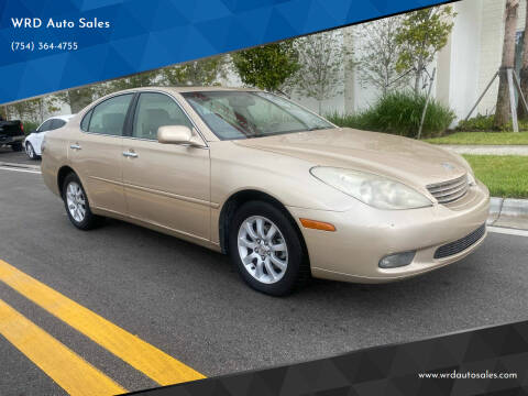 2004 Lexus ES 330 for sale at WRD Auto Sales in Hollywood FL