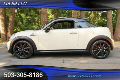 2012 MINI Cooper Coupe for sale at LOT 99 LLC in Milwaukie OR