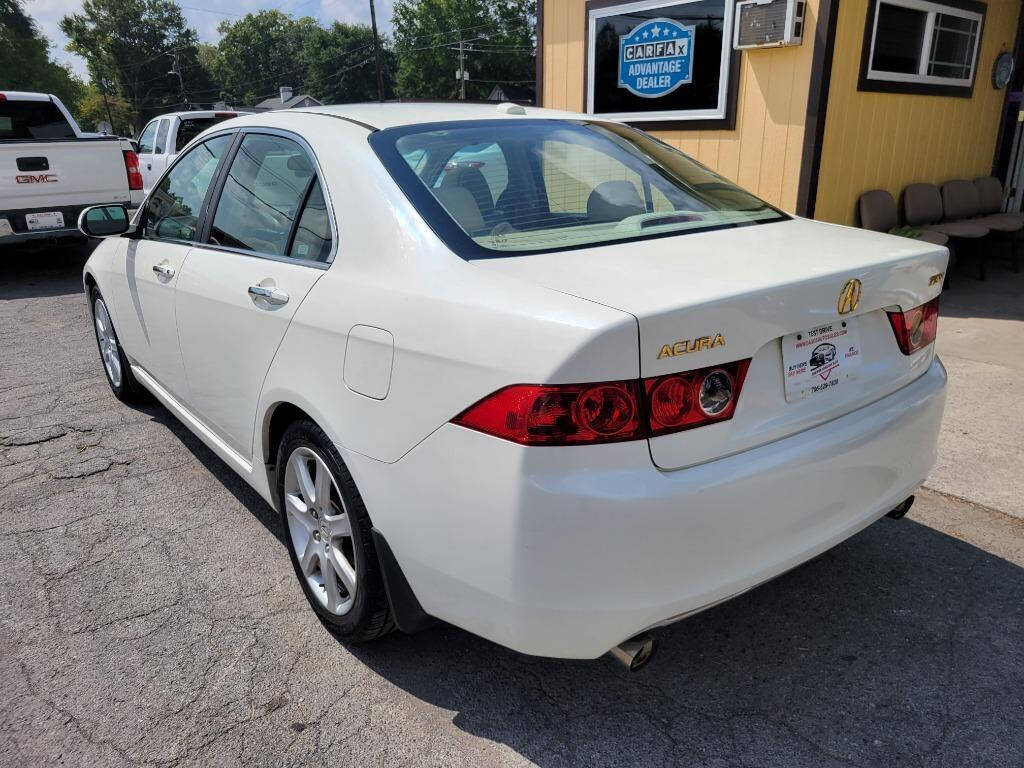 2005 Acura TSX for sale at DAGO'S AUTO SALES LLC in Dalton, GA