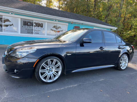 2010 BMW 5 Series for sale at ICON AUTO SALES in Chesapeake VA