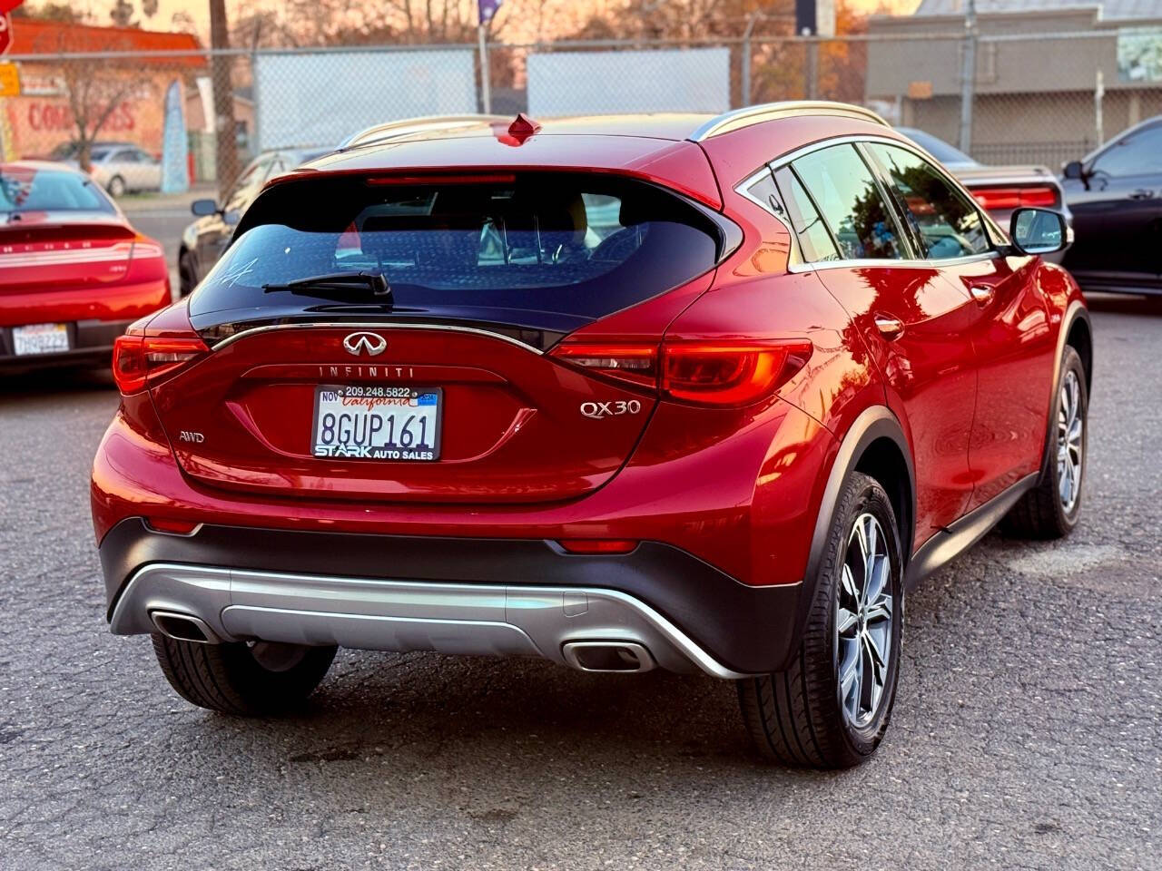 2017 INFINITI QX30 for sale at STARK AUTO SALES INC in Modesto, CA