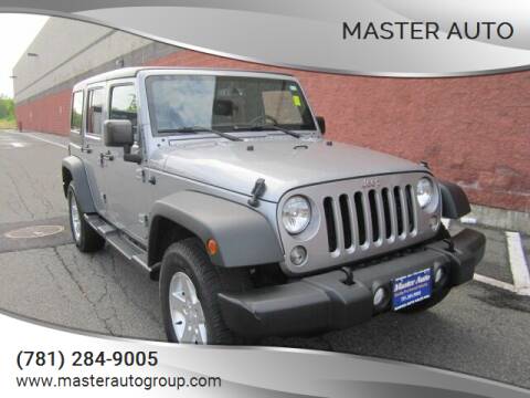 2015 Jeep Wrangler Unlimited for sale at Master Auto in Revere MA