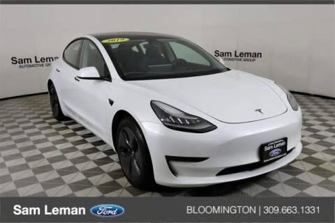 2019 Tesla Model 3 for sale at Sam Leman Ford in Bloomington IL