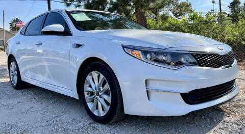 2018 Kia Optima for sale at CROWN AUTO in Spring TX
