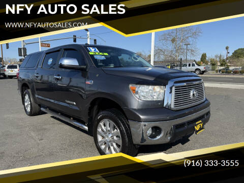 2012 Toyota Tundra for sale at NFY AUTO SALES in Sacramento CA