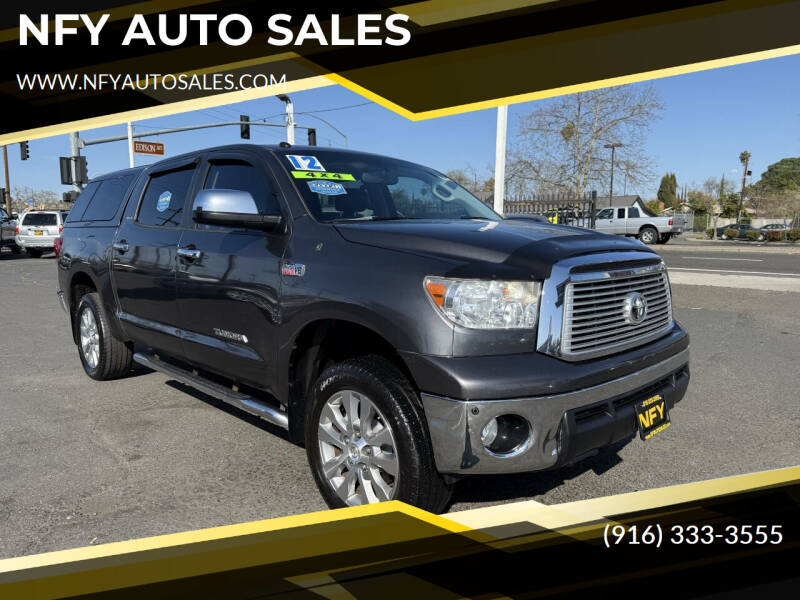 2012 Toyota Tundra for sale at NFY AUTO SALES in Sacramento CA