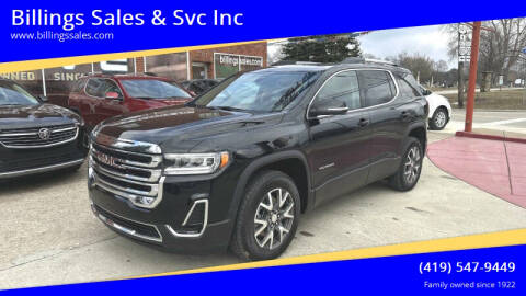 2023 GMC Acadia for sale at Billings Sales & Svc Inc in Clyde OH